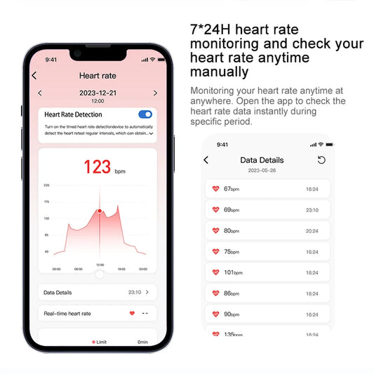 Titanium Smart Health Ring