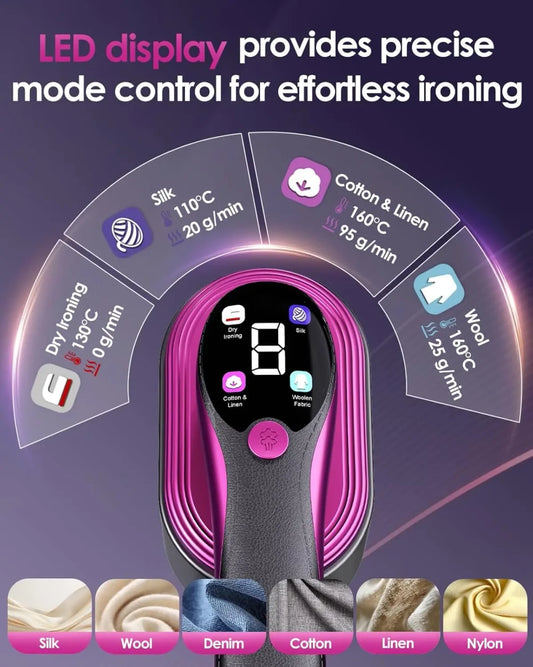 Foldable Handheld Garment Steamer